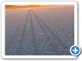 Ombres dans le salar