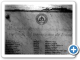 Stele face au tribunal en memoire des avocats disparus  victimes du terrorisme d etat